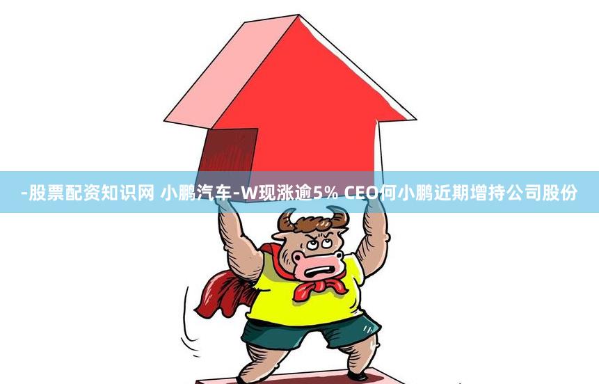 -股票配资知识网 小鹏汽车-W现涨逾5% CEO何小鹏近期增持公司股份